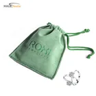 Mini Promotional Design Drawstring Pouch Multi Color Microfiber Cloth Gift Bag for Jewelry
