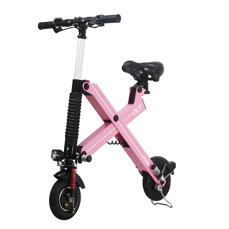 China Manufacture CE Approved Adult Folding 2 Wheels Electric Scooter with Seat