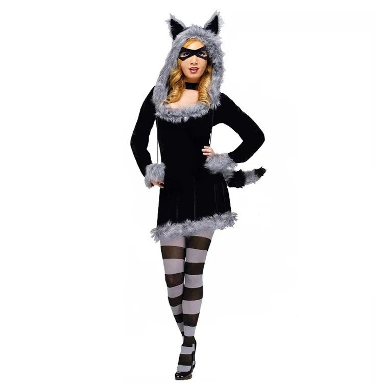 High Quality Sexy Animal Cosplay Party Costume Halloween Fancy Dress For Women