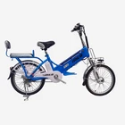 2 wheel electric moped bike CE electric motor bicycle two set 48V10AH lithium battery portable charge
