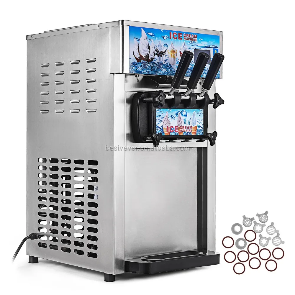 Commercial Soft Serve Ice Cream Machine 