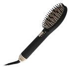 2019 Amazon Hot selling ceramic hair straightening brush straightener
