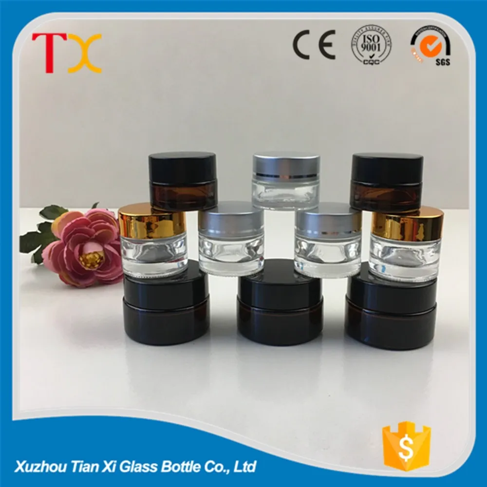 7ml noble small sample cosmetics glass bottle