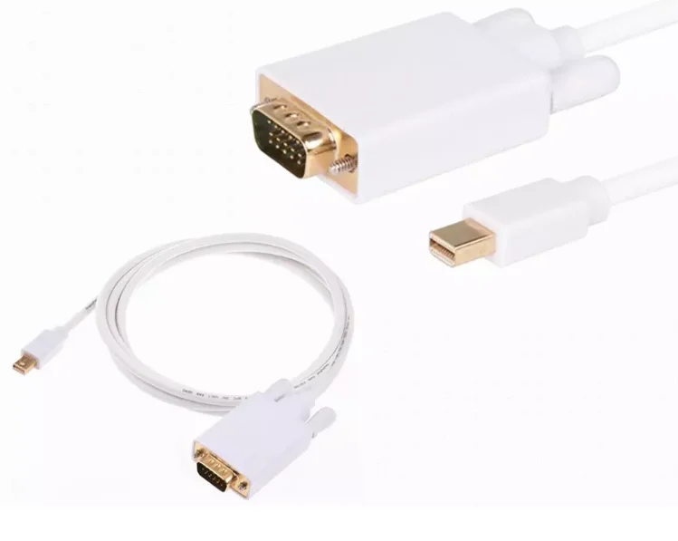 China Supplier 6ft 1.8 Meter Mini DisplayPort DP to VGA Male to Male Cable,1M to 30M Optional - ANKUX.COM
