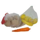 vegetables bag with drawstring closure fruit net mesh bag mesh drawstring grocery bags