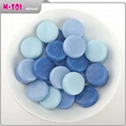 20SR16 blue round glass mosaic diy creative birthday gift
