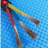 9.45 MM diameter PVC insulated four cores 60227 IEC 300/500V 53 RVV CABLE made in china