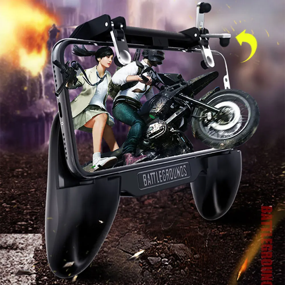 2019 Hot sale mobile game controller with Trigger Fire Button Gamepad use for iPhone Xiaomi Android Phone, Black/white/black&red
2019 Hot sale mobile game controller with Trigger Fire Button Gamepad use for iPhone Xiaomi Android Phone, Black/white/black&red