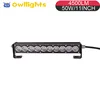 Make in new technology 50w led truck light single row energy saving slim 12v 24v 10inch 50w led light bar for 4x4