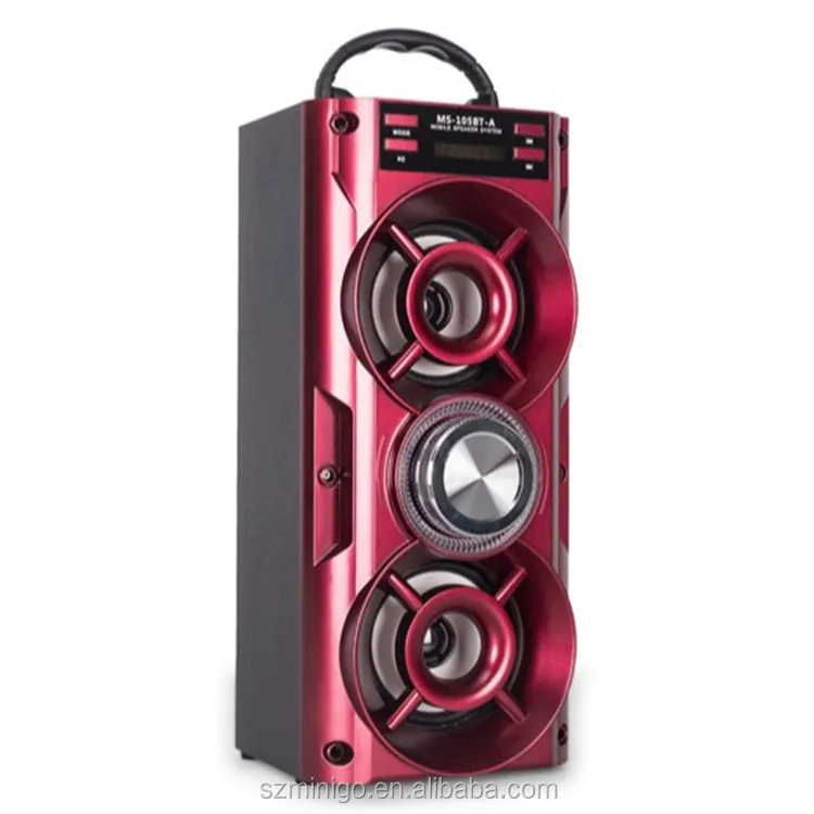 Shenzhen Factory Home Theater karaoke MS105 bt Speaker big wooden speaker - ANKUX.COM