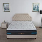 Home Furniture Mattress Pocket Spring Cool Gel Memory Foam Mattress with Knitted Fabric and Pocket Spring