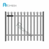 backyard grass protection palisade steel fence(china factory&ISO9001)