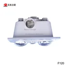 550W ceiling bathroom vent fans with light heater