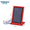 multiple interfaces durable power portable solar panel charger