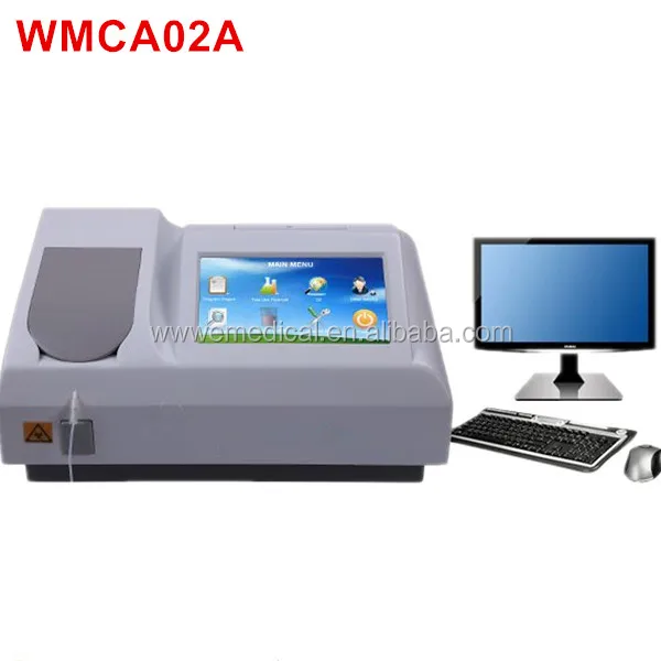WMCA02A Cheapest lab blood test equipment/ Semi auto chemistry analyzer with high quality and good after service