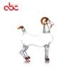 Sheep Shaped Clear Glass Liquor Decanter 500ml