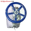 Electronic Component Transistor removable gate valve insulation jackets with fiber glass cotton