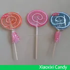 FDA BRC rainbow lollipops cola flavor candy 30g lollipop sweets machine candy