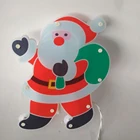 China Holiday China Decoration Light China Suppliers PVC Santa Claus Holiday Decor Stake Light For Indoor And Outdoor