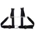 Four points harness racing car seat safety belt