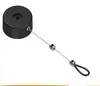 retractable anti-theft pull box with extension security wire 3M sticker alley key