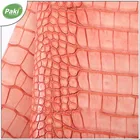 1.1mm high quality embossed PU synthetic crocodile/alligator leather