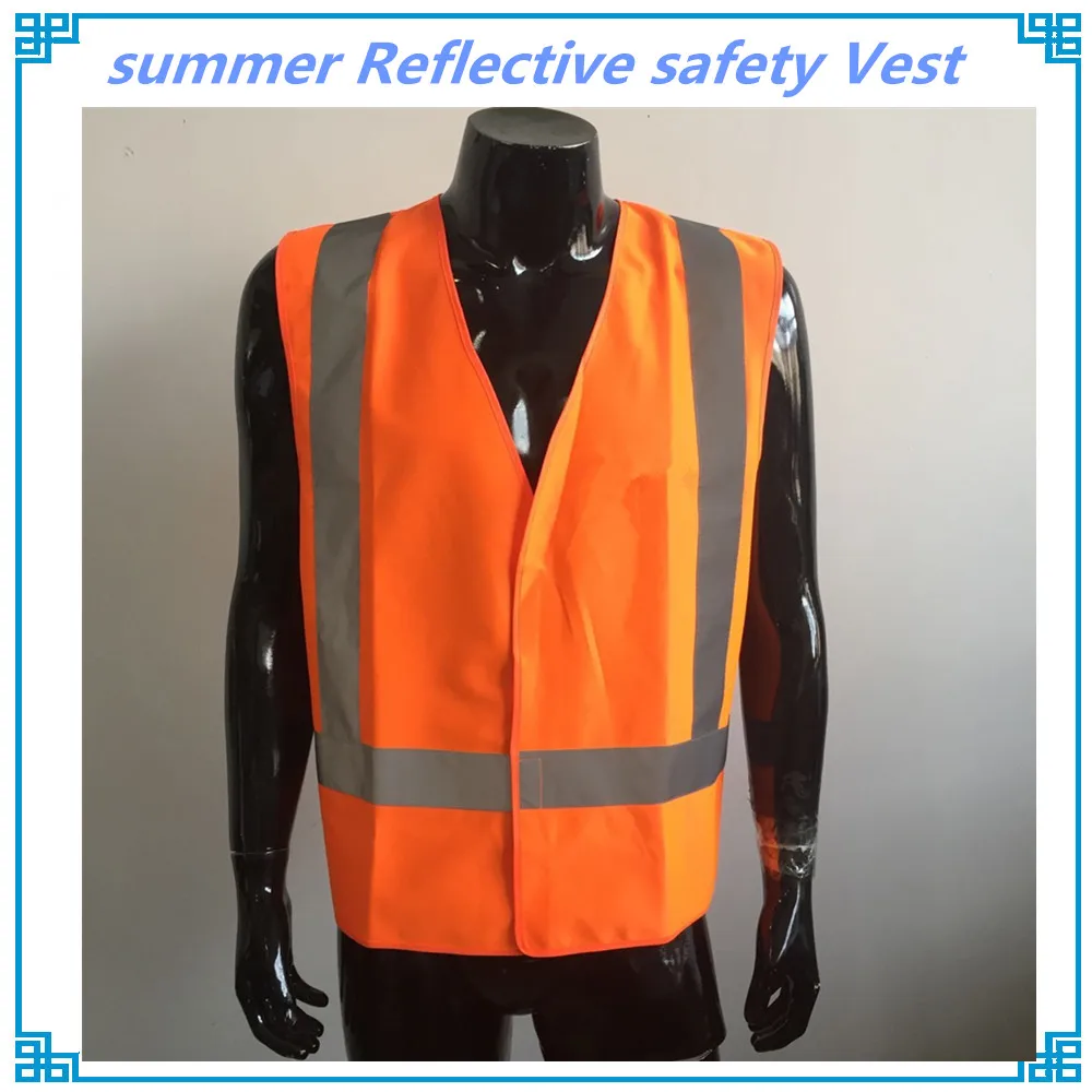 unisex safety reflective vest