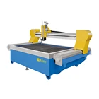 Abrasive marble and granite mini small desktop water jet cutting machine