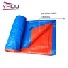 Quality blue & orange waterproof oven tarpaulin fabric pe plastic tarpaulin sheet