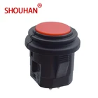 KA7-1112FLN Mini Red Self-locking Touch On/Off Switch ip65 2 pins Push Button Switch