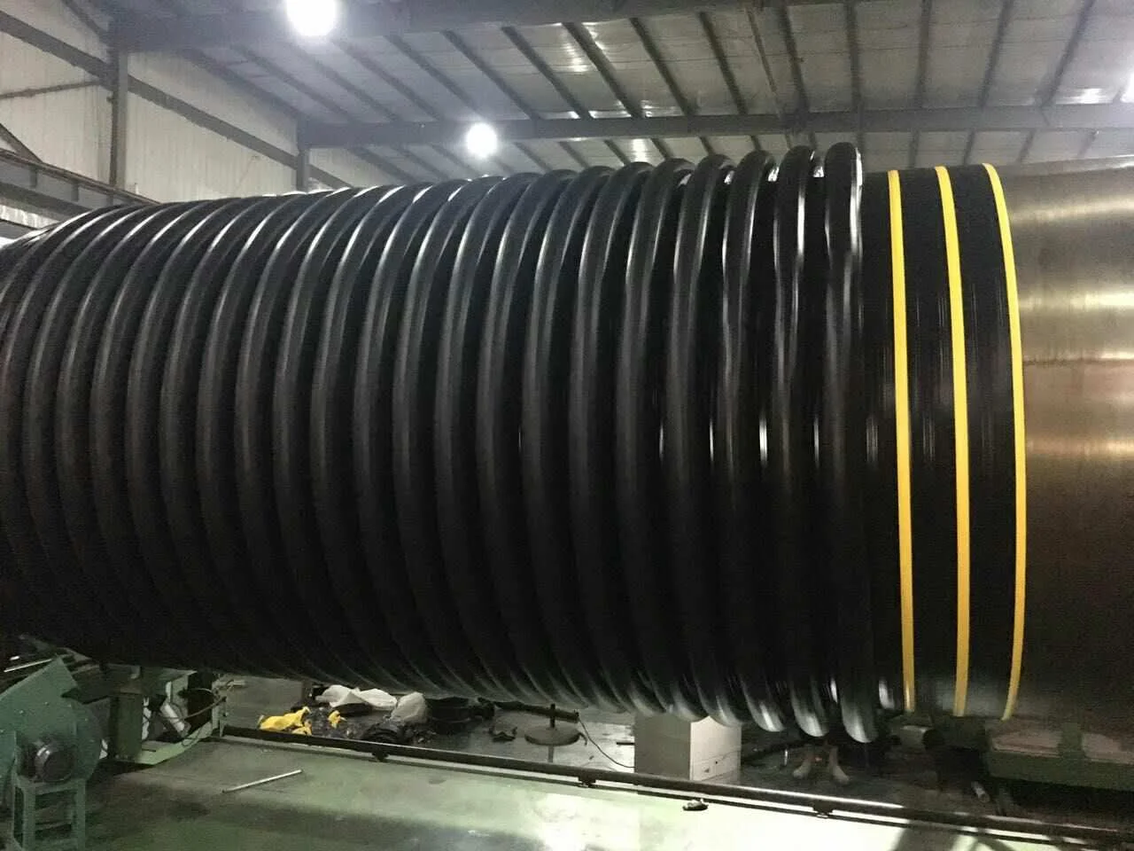 Sn Sn Sn Hdpe Winding Structure Wall Plastic Krah Pipe Buy Hdpe