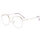 Yiwu gold frame metal temples reading glasses optical women shades