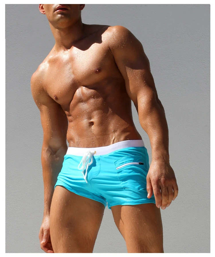 Men's Shorts Swimming Sexy Surf Board Swimwear Pants Underwear Boys Swim Trunks.jpg