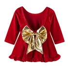 2018New design Christmas costume children dresses wholesale high quality lovely Christmas kids clothes