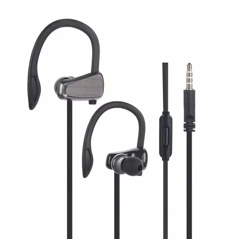 Free Shipping Fashion Design Cheap Earhook Earphone With Microphone Universal Metal Headset 3.5mm Jack Stereo
Free Shipping Fashion Design Cheap Earhook Earphone With Microphone Universal Metal Headset 3.5mm Jack Stereo