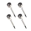 Goldmore battery power operated Stainless Steel waterproof solar garden lights for garden/yard/party/lawn decoration
