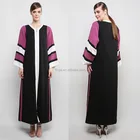 Fashion Moroccan Kaftans For Women Latest Front Zipper Abaya Designs