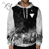High quality fashion 100% cotton 3d all over print pullover hoodies for men / women