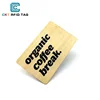 Eco-friendly Passive Contactless IC RFID Wood Card for NFC loyalty programs