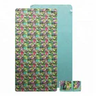 Wholesale custom design digital printed microfiber suede towel for beach
