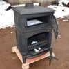 Wood burning stove factory cast iron stove china indoor baking oven
