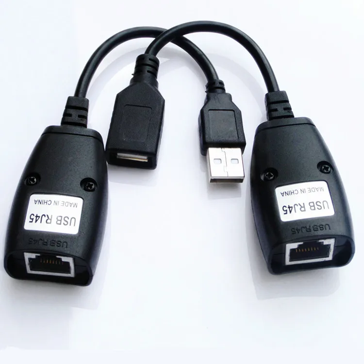 Wholesale black 150ft 50m RJ45 usb to network extension adapter usb extender usb extension cable
Wholesale black 150ft 50m RJ45 usb to network extension adapter usb extender usb extension cable