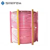 Electric induction heating coil for vacuum induction melting furnace
