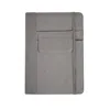 OEM and ODM Hong Kong Gift Best Selling Reuse material Grey Kraft Paper Sticky Note Book with Cover