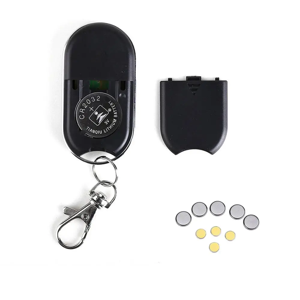 

Wireless Key Finder 4 in 1 Remote Key Locator Phone Wallets Anti-Lost Locating with 4 Receivers and 1 Transmitter