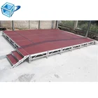 Hot Sale Aluminum Frame Adjustable Height Portable Mobile Stages Aluminum Stage