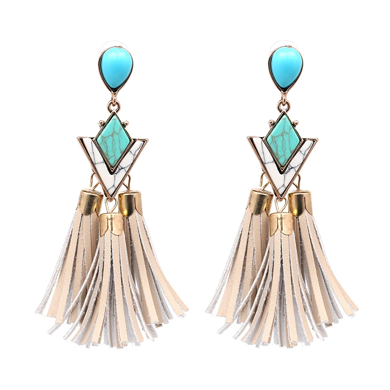 Wholesale Beaded Jewelry Long Silk Thread Colorful India Pearl Tassel Earring Woman
Wholesale Beaded Jewelry Long Silk Thread Colorful India Pearl Tassel Earring Woman
