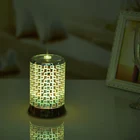 3D Glass ultrasonic aromatherapy essential oil diffuser/wood grain aroma difuser