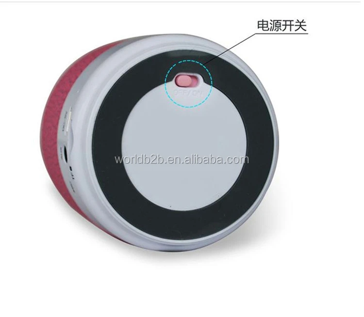 New Portable Mini Wireless Speaker with Colorful LED Light Super Bass Sound - ANKUX.COM
