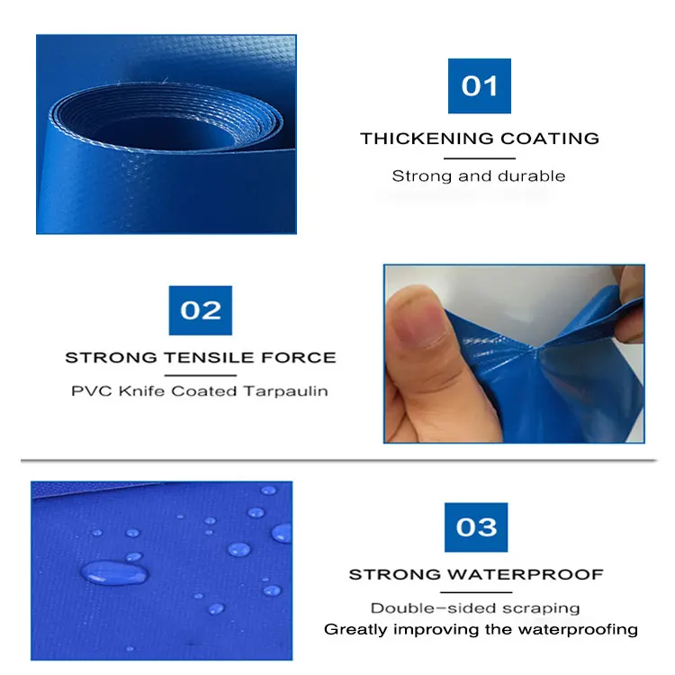 Unisign Competitive Price PVC Tarpaulins Truck Cover Waterproof Coated Tarpaulin Fabric